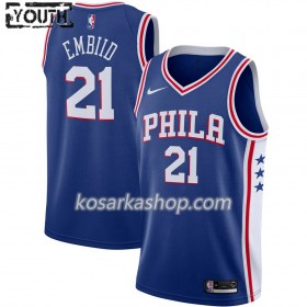 Dres Philadelphia 76ers Joel Embiid 21 Nike 2019-20 Icon Edition Swingman - Dječji